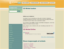 Tablet Screenshot of cd-winkels.nl